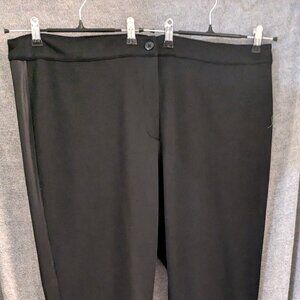 Plus Size 24W Tuxedo Striped Comfortable Pants